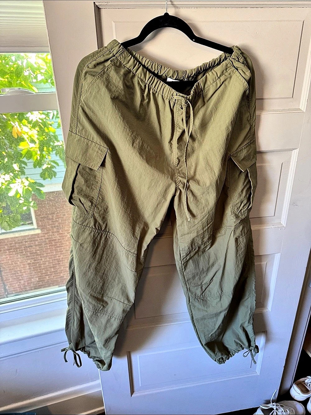 Double Zero Olive Cargo Jogger Pants Size Small